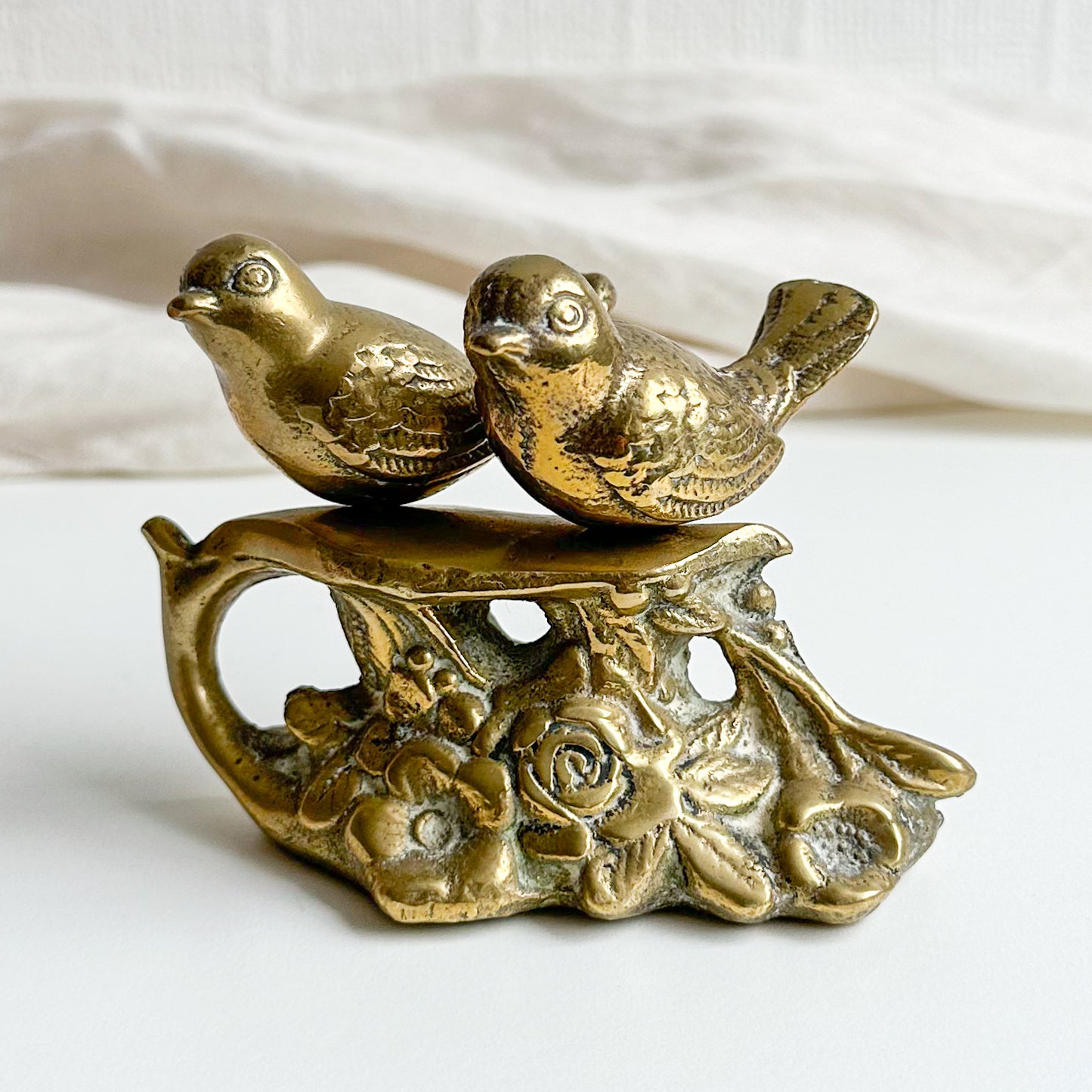Brass Bird Figurine