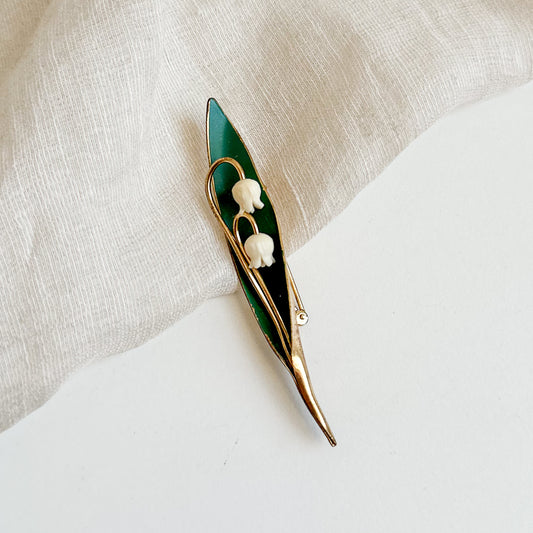 Lily of the Valley Brooch
