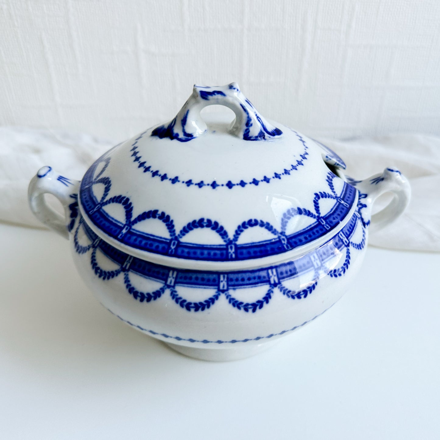 Antique Lidded Gravy Tureen