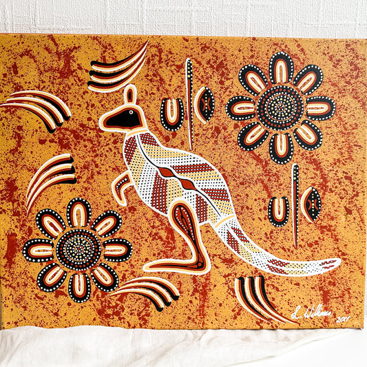 Aboriginal Art - Acrylic on Canvas