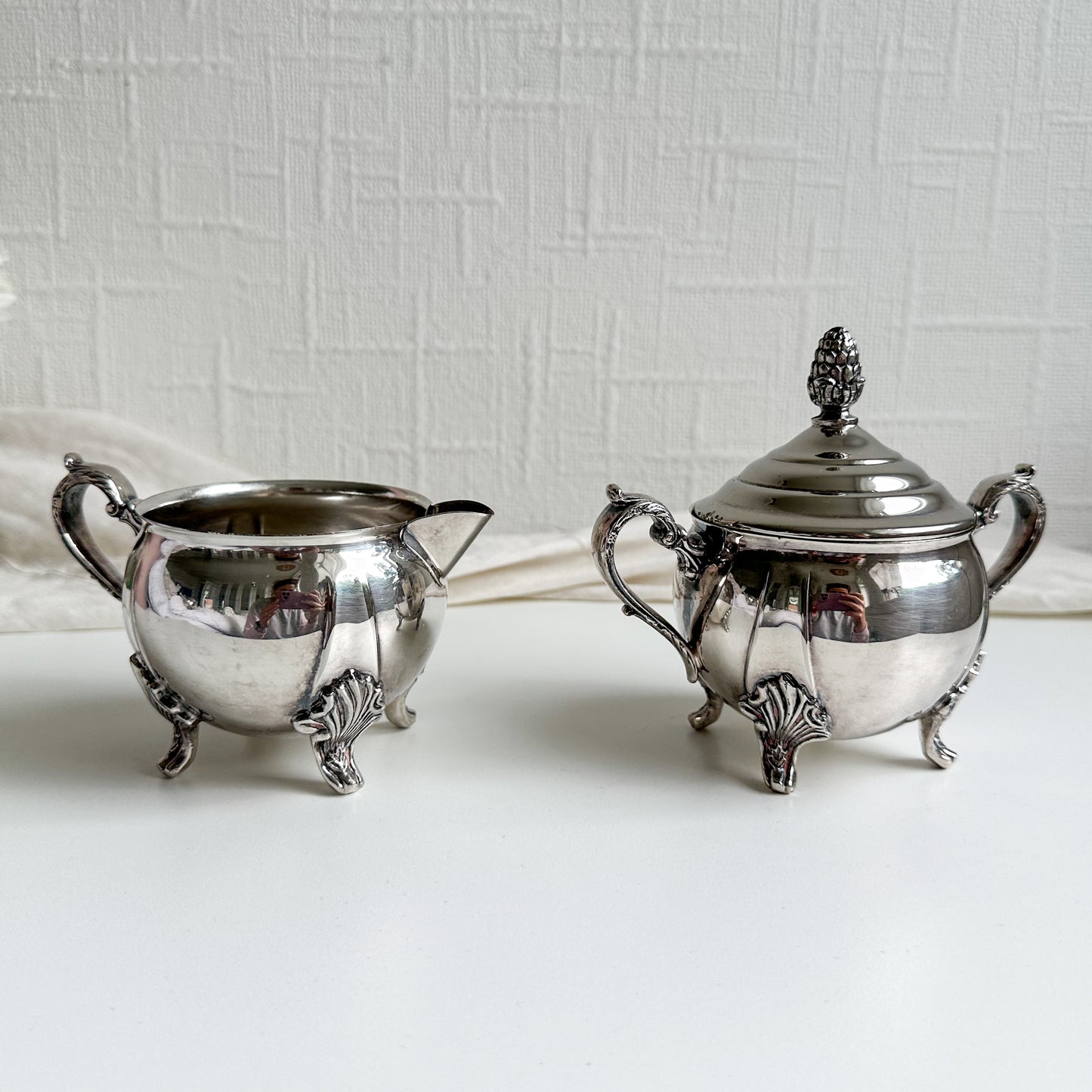 Silver Plated Teapot Set by Viners Sheffield