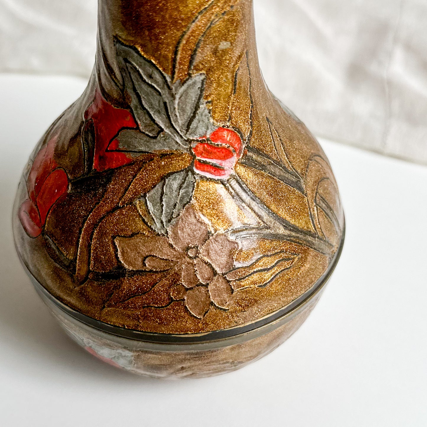 Pear Shaped Cloisonné Box