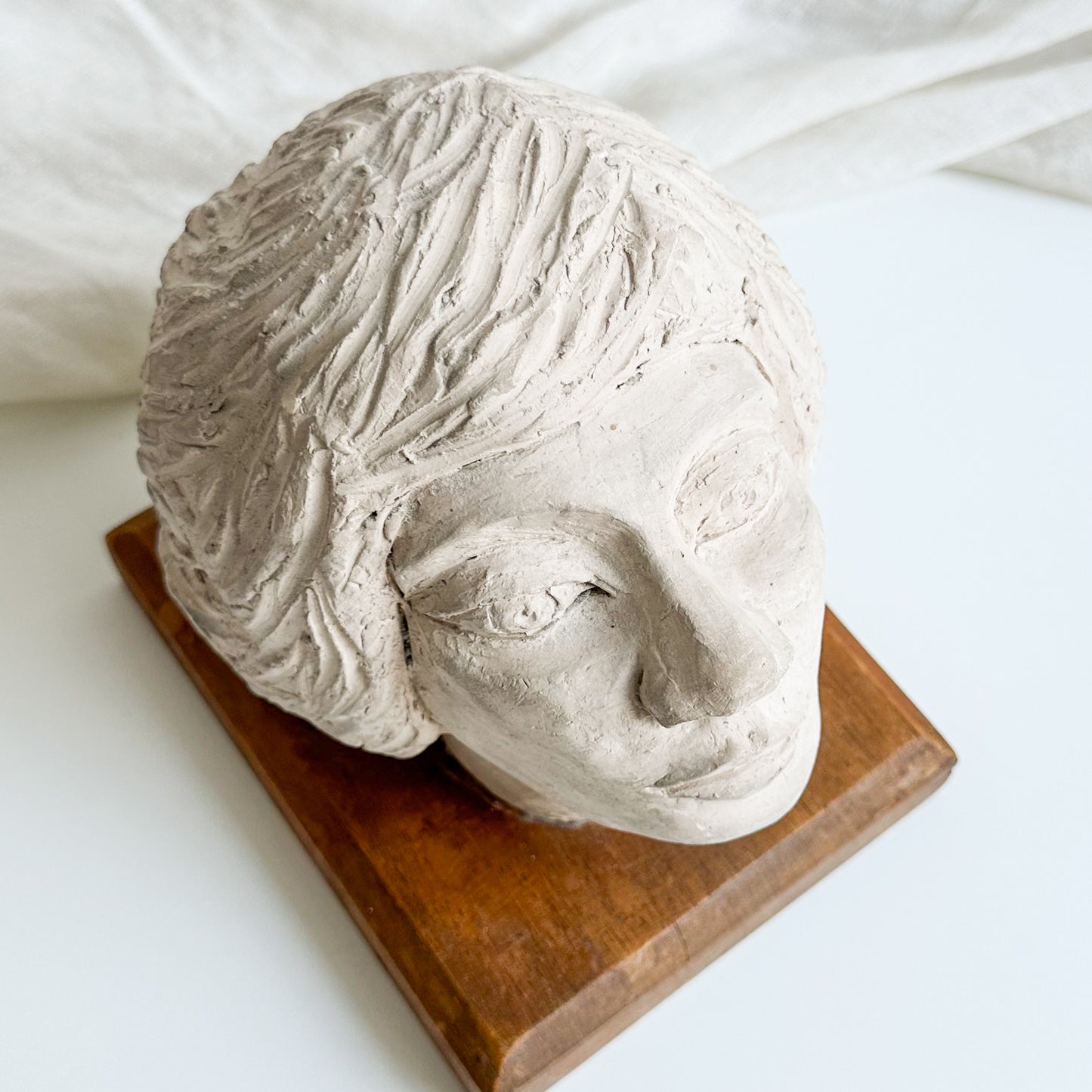 Plaster Female Head