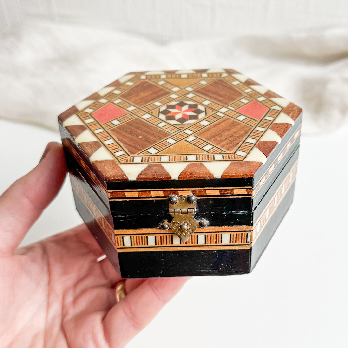 Wooden Inlaid Box