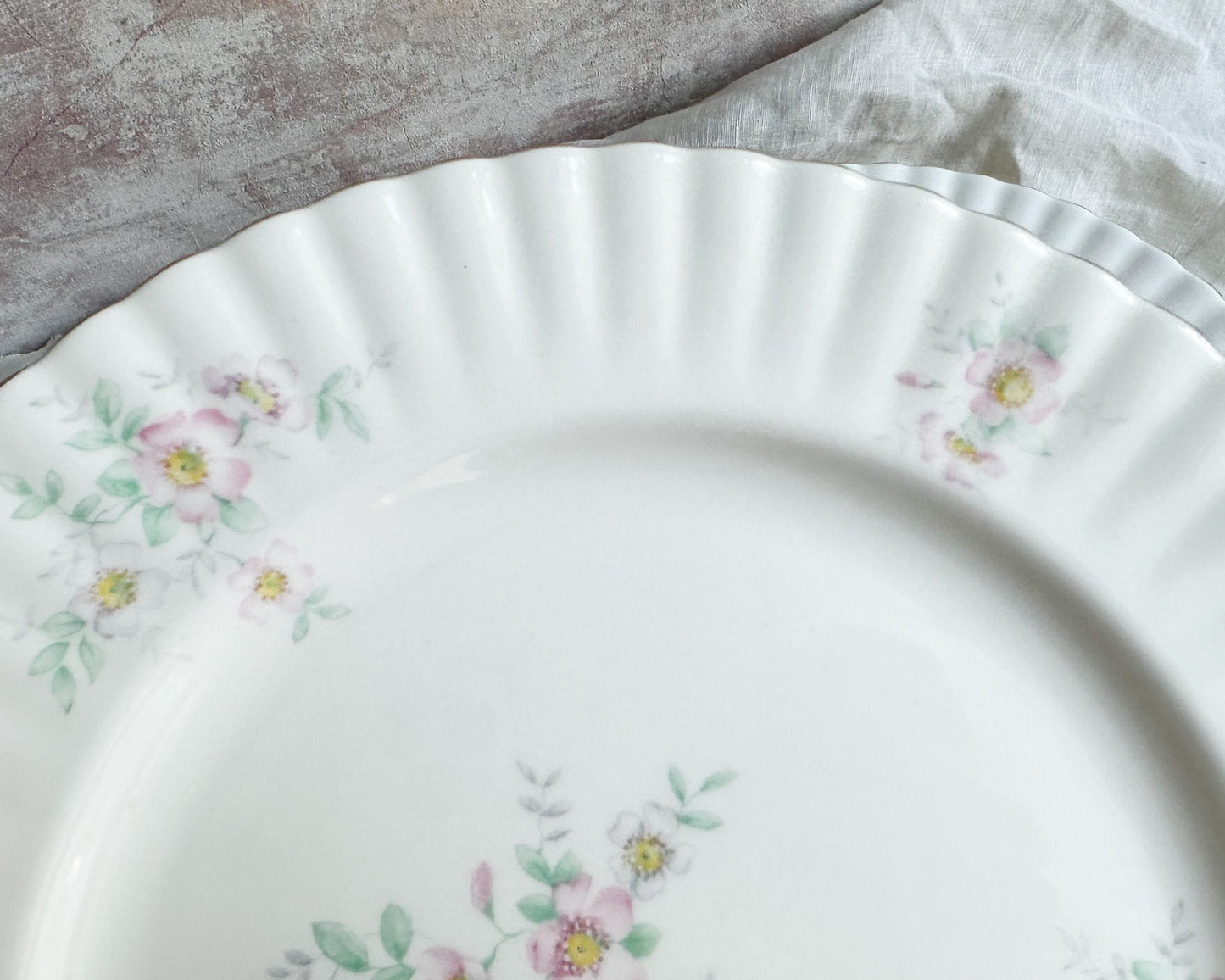 Royal Albert Dinner Plates, “Spring Ballet” Pattern