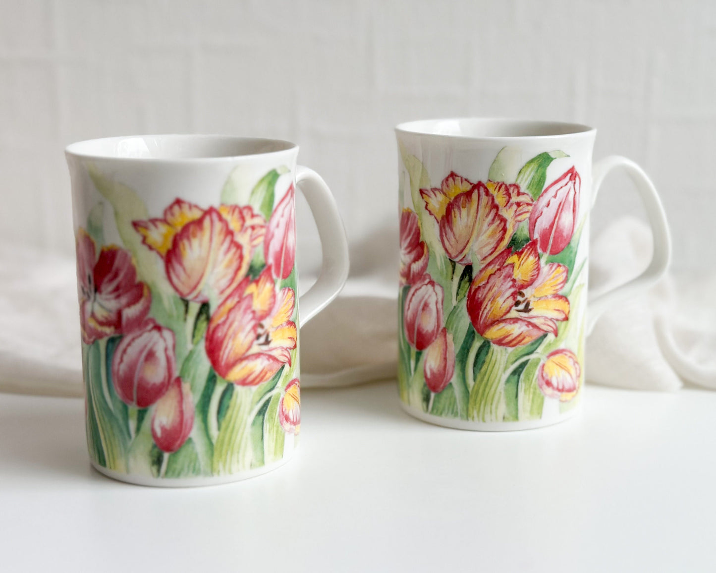 Pair of Tulip Cups by Royal Doulton