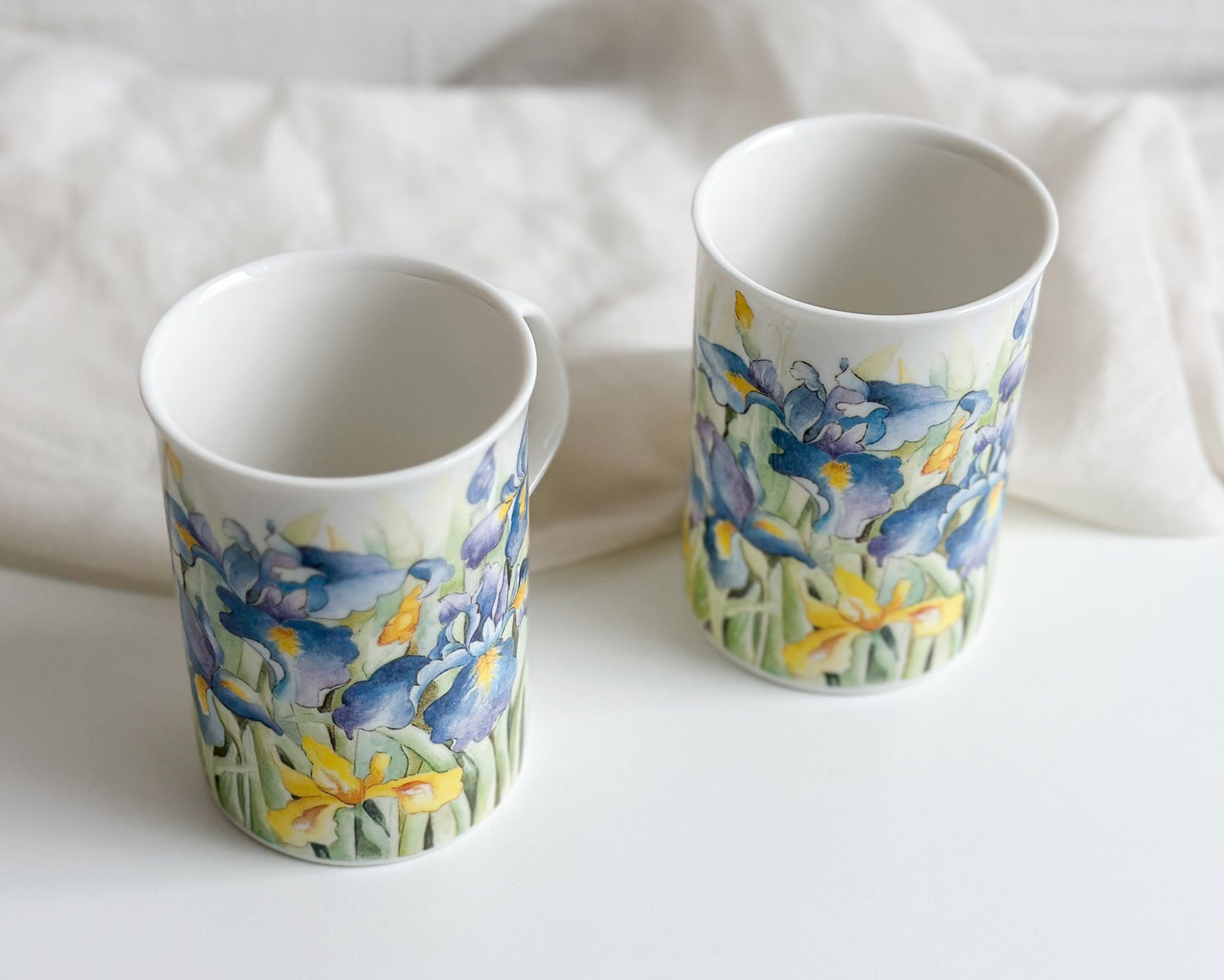 Pair of Iris Cups by Royal Doulton