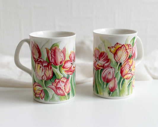 Pair of Tulip Cups by Royal Doulton