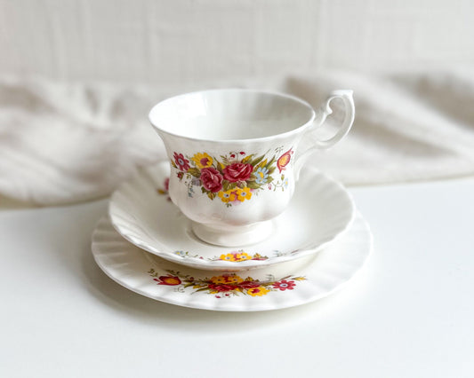 Vintage Royal Kent Tea Trio